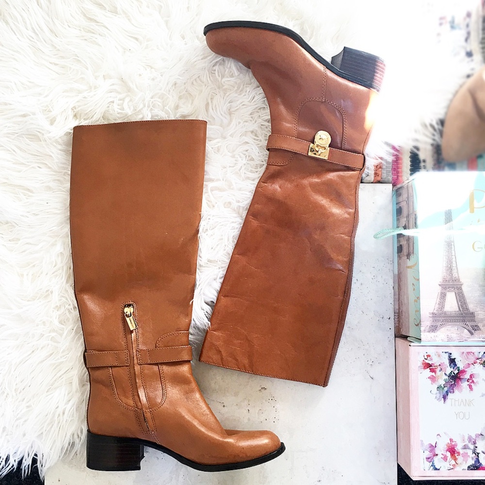 Michael Kors low heel boots